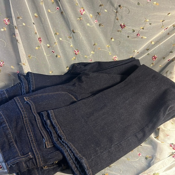 LRL Lauren Ralph Lauren Classic Straight Leg Jeans 2 Pair - Picture 3 of 7